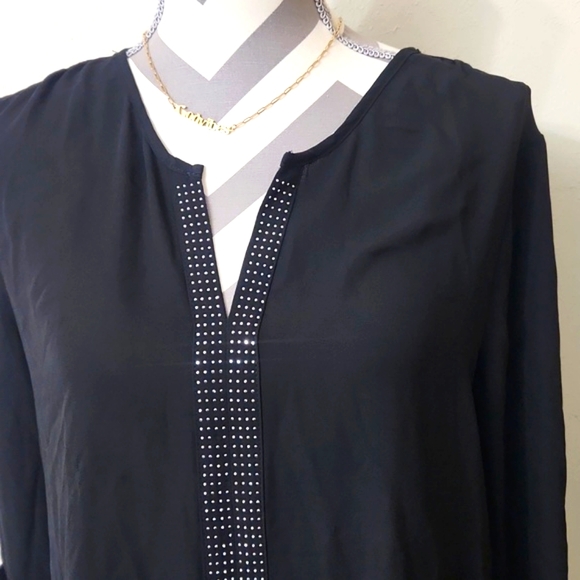 Maurices Rhinestones Embellished Pullover Blouse Top - Picture 7 of 14